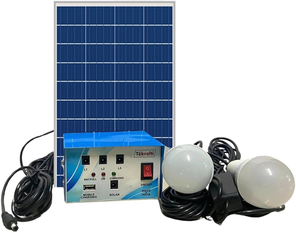Solar Home Light Kit